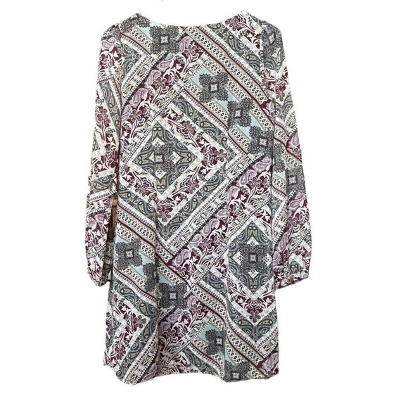 Atmosphere Shift Dress Size 4 Black 3/4 Sleeve Scoop Neck Lined - Picture 3 of 5